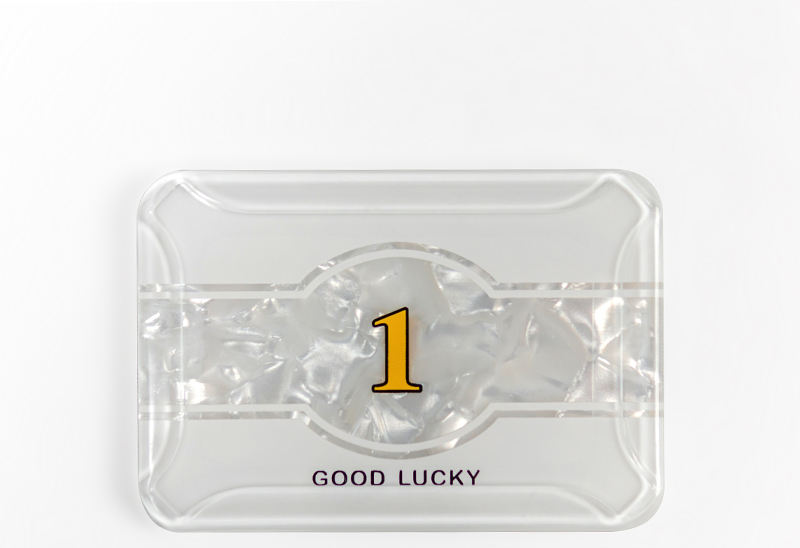 Acrylic Casino Plaques, UV anti-counterfeit