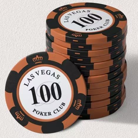 Crown 14g Clay Chips, 40mm