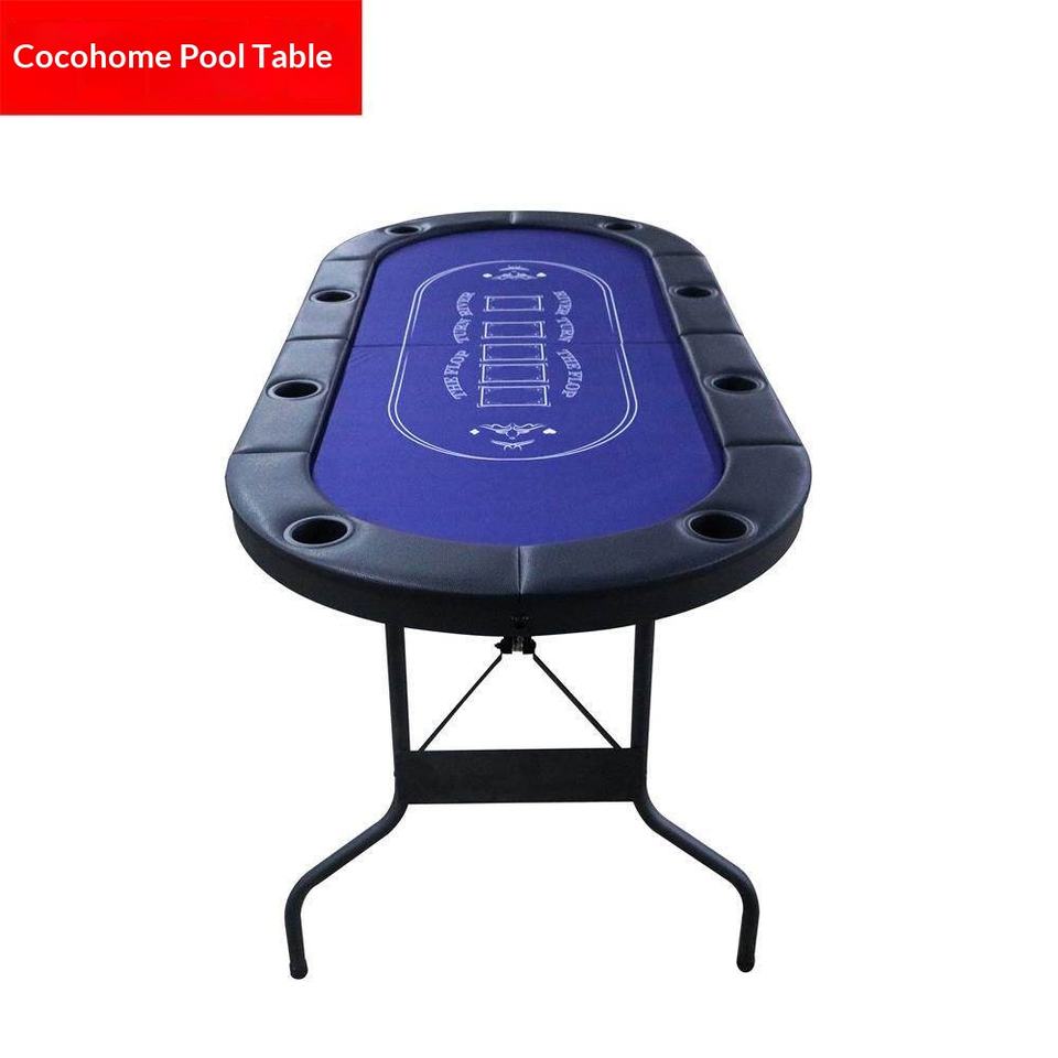 8-Player Foldable Texas Hold'em Table