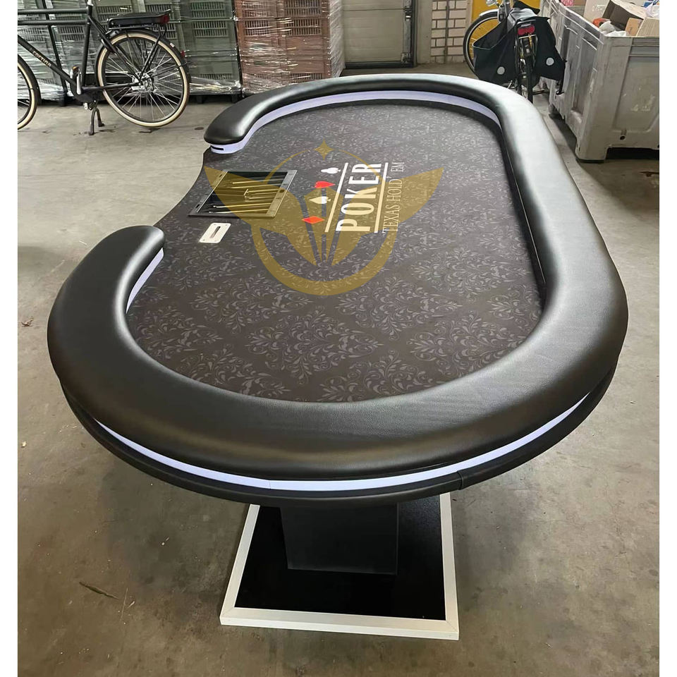 YH 10-Person LED Poker Table